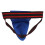 Breathable PU Leather Boxing Groin Guard Protector Blue, Average Size 12