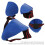 Breathable PU Leather Boxing Groin Guard Protector Blue, Average Size 6