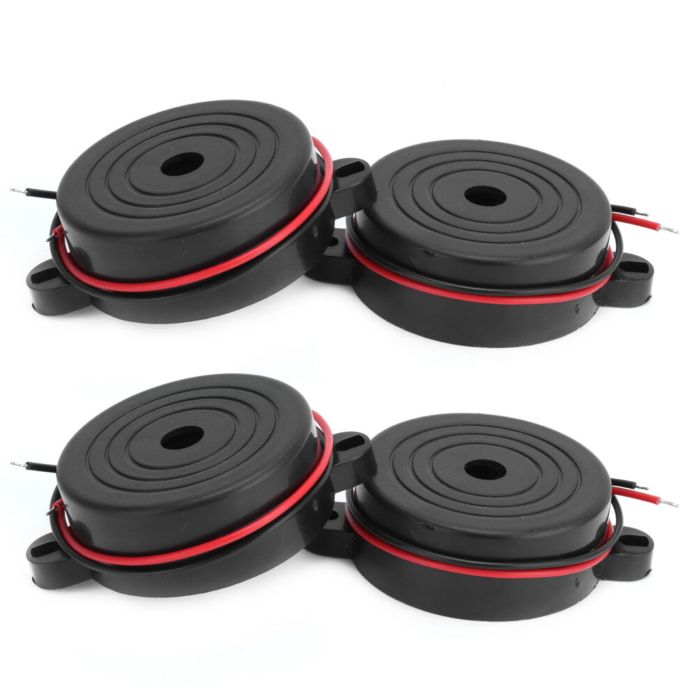 High-Decibel 4Pcs 95Db Alarm Buzzer For Electronics 3-24V Dc 4671340512186