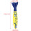 4 pezzi Razzo torpedo 13x3.5x2.5 cm Colore 10