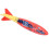 4 pezzi Razzo torpedo 13x3.5x2.5 cm Colore 7