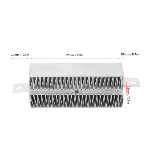 Automatic Thermostat PTC Heating Plate 74*22mm for Glue Guns 2
