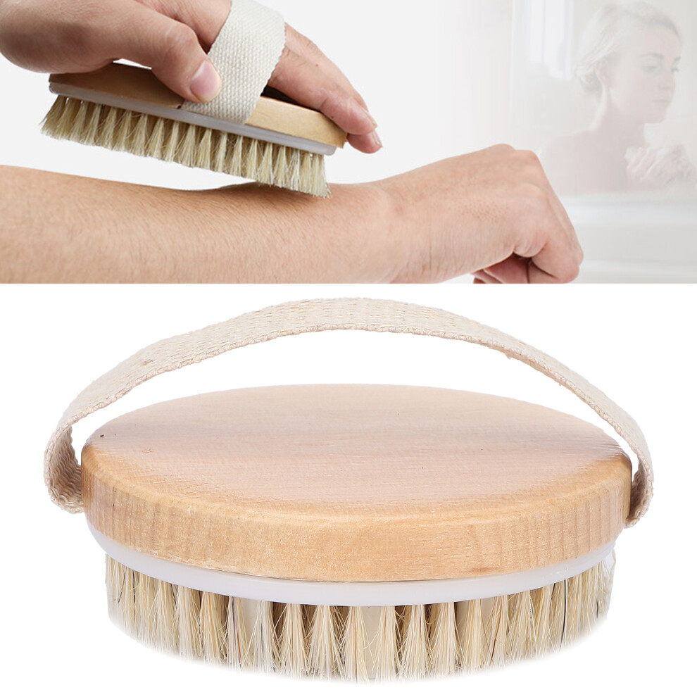 Hand Polished Massage Brush for Deep Cleansing & Stress Relief - 80g