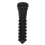 50 pezzi di dita per spellare le piume, nero, 93x25 mm 4