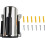 Retractable Belt Barrier 2m Red Crowd Control Outdoor Stainless Steel Wall Mount Queue Management System 5