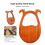 16 String Lyre Harp Elk Pattern Solid Wood String 13