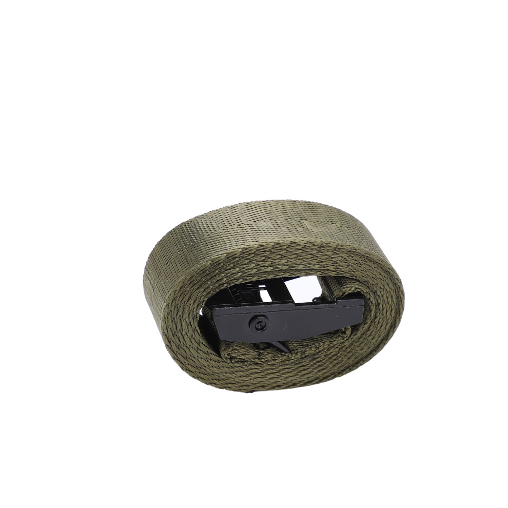 2Pcs Green 25Mm Heavy Duty Lashing Straps With Zinc Alloy Buckles 1 Meter 9371340515181