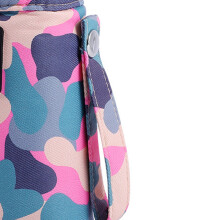 USB Babyflaschenwärmer mit dreistufiger Temperatureinstellung, Klettverschluss-Design, tragbarer Flaschenwärmer, Camouflage Pink