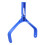 Blue Swimming Pool Suction Head Handle VClip Replacement Cleaning Accessory 8