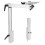 5pcs Motorhome Table Leg Removable Turnable 4
