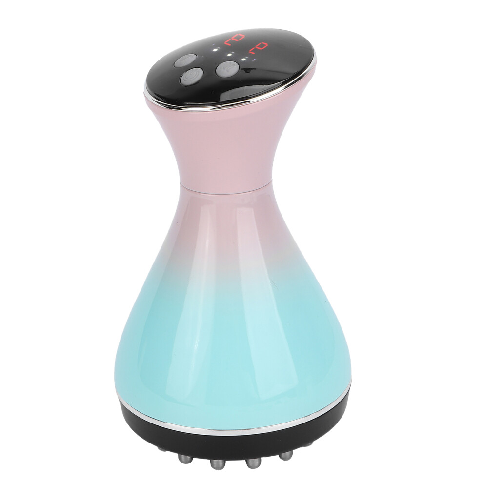 Electric Meridian Massage Brush with 1200mAh Battery, Multi-Function, Heating & Micro-Current