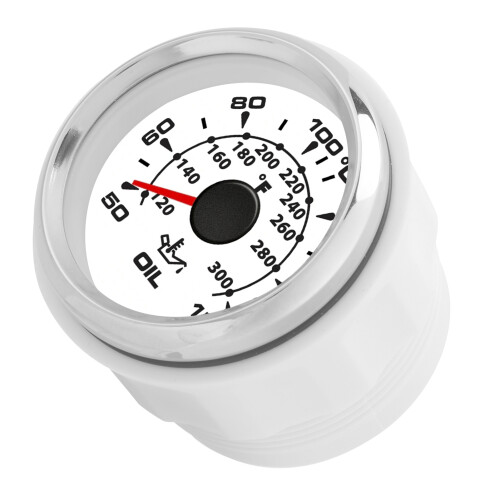2in Digital Oil Temperature Gauge 361-19Ohm 2