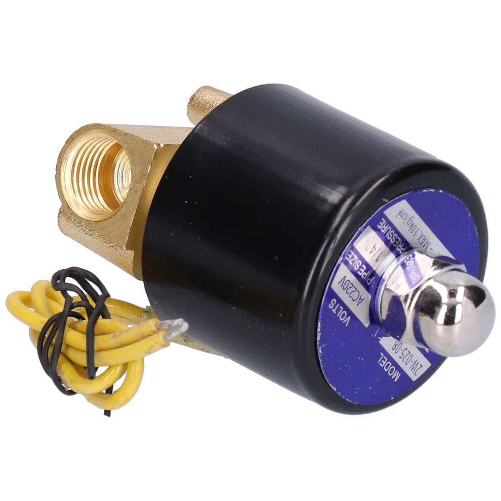 2W-025-08 Electric Solenoid Valve 1/4In Cast Brass Normally Closed 3091340517850