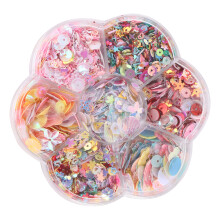 Multi-Color Glitter Confetti Accessories Set for DIY Clothing Jewelry & Crafts