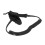 Black Ankle Leash for Paddle Board Safety Surfing Rope 10ft for Flatwater Use 9