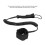 Black Ankle Leash for Paddle Board Safety Surfing Rope 10ft for Flatwater Use 11
