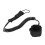 Black Ankle Leash for Paddle Board Safety Surfing Rope 10ft for Flatwater Use 15