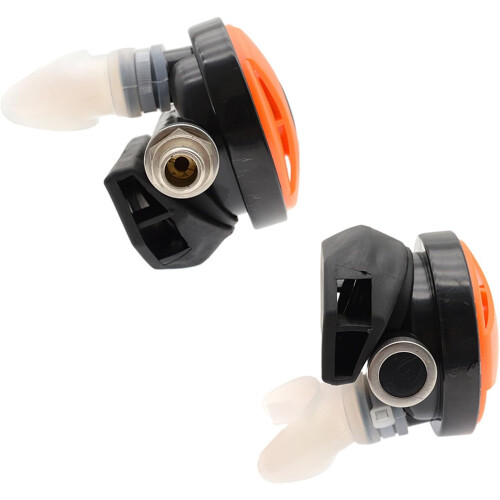 Snorkel Regulator with Mouthpieces for Underwater Diving, Second Stage Adapted Dive Regulator, Lightweight and Durable 2