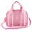 Borsa a spalla singola con zip Tote Rosa-XL 30*12*22cm 9