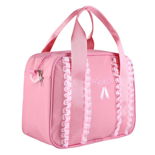Borsa a spalla singola con zip Tote Rosa-XL 30*12*22cm 1