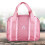 Borsa a spalla singola con zip Tote Rosa-XL 30*12*22cm 4