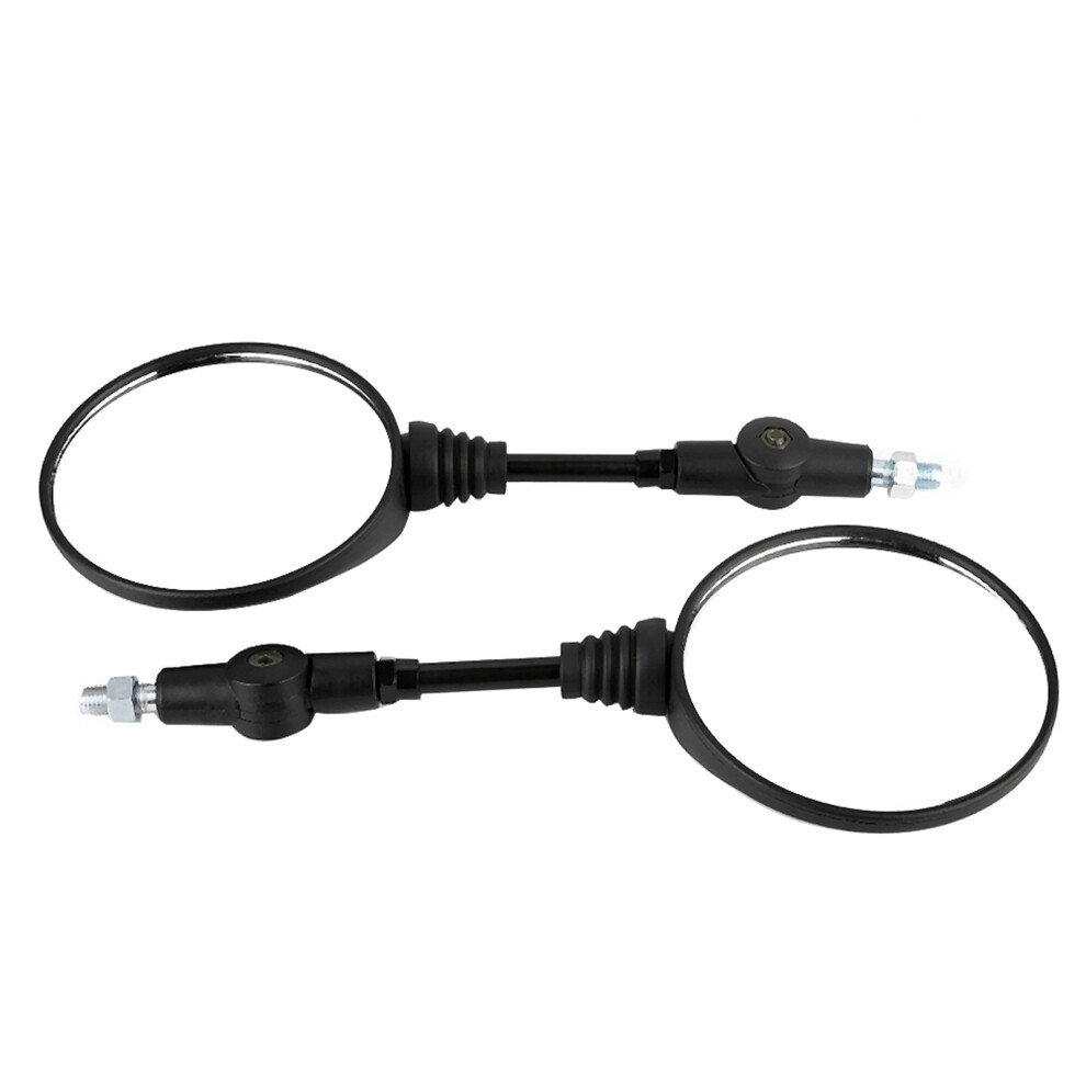 Motorcycle Rearview Mirror 2-Pack Round Folding Side Mirrors For Klx250 Kl250 9331340523081