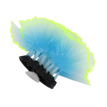Decorazione in corallo lattuga fluorescente blu 8.5cm