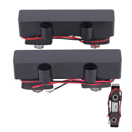 Durable 4-String Bass Pickup Set Noiseless with 94mm Size 2