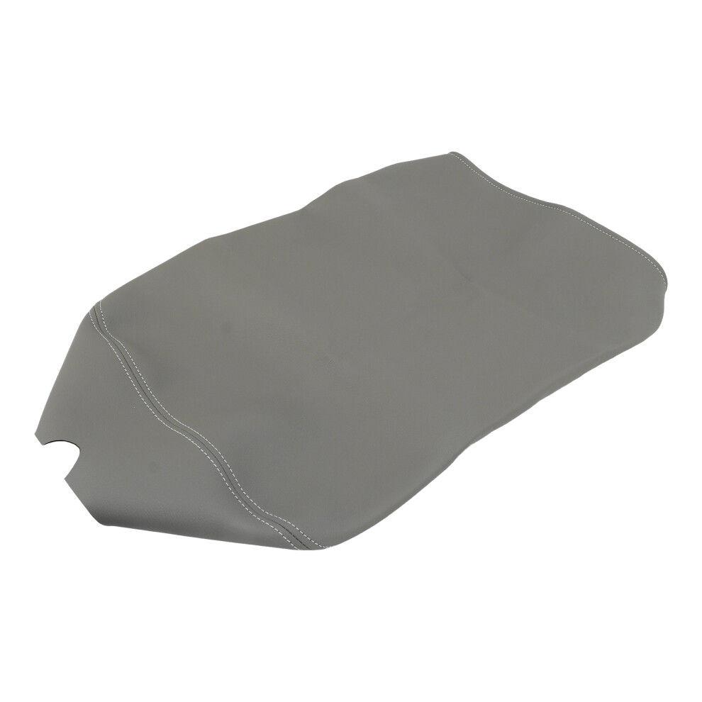 Pu Leather Center Console Armrest Cover For Dodge Ram 2002-2008 Gray 4941340525081