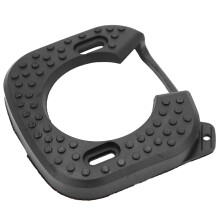 1 paio di copricleat 7,9x6,5x1,1cm Nero Zero/Luce