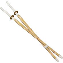 Natural Bamboo Samurai Sword 120CM - Handmade Wooden Kendo Practice Katana for Training, Gifts, and Cosplay