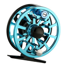 Lightweight Fly Fishing Reel Portable Alloy Baitcasting Reel for Freshwater and Saltwater Fishing
