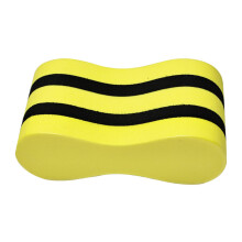 Swimming Pool Training Kickboard Foam Pull Buoy for Fitness - Yellow/Black, Durable Swimming Equipment for Pool Workouts