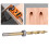 Precision Twist Step Drill Bit 8.5mm for Clean Wood Hole Drilling 1