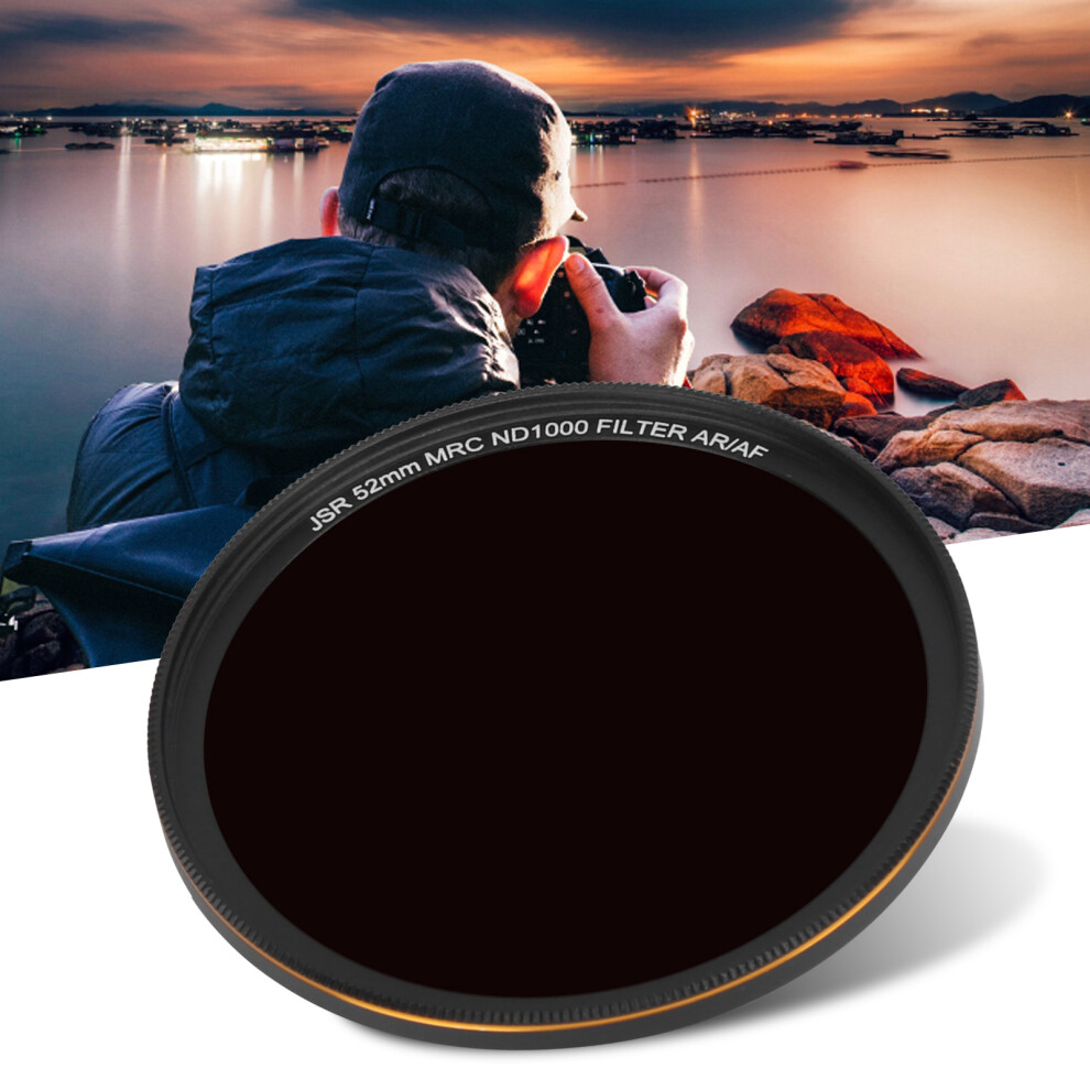 Junestar 52Mm Nd1000 Ultrathin Filter - Creative Control For Slr 5091340527659