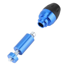 Durable Blue Motorcycle Frame Slider Crash Protector for Engine Safety
