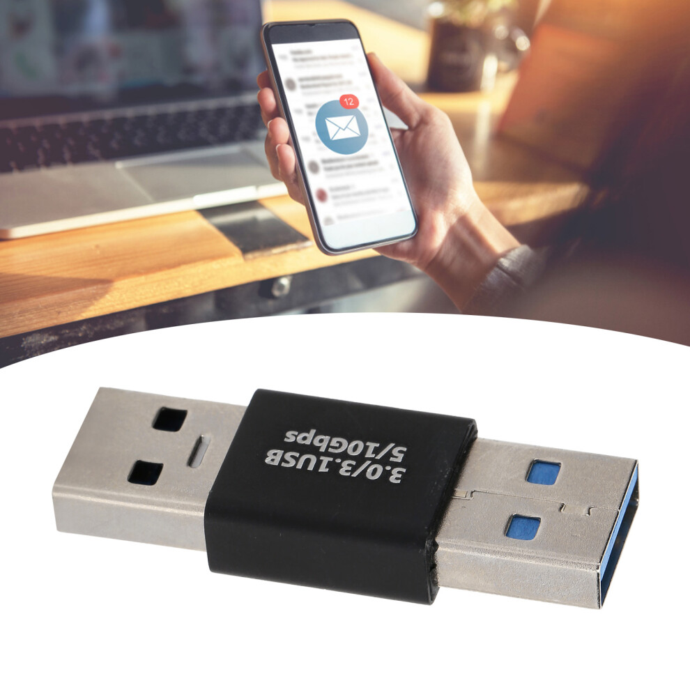 Usb 3.0 Typea Male To Male Otg Adapter Supports Data Sync & Rapid Charging 9441340529980