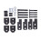 2in Full Lift Kit Front Rear Lifting Carbon Steel 1