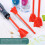Durable ABS Resin Mixer Paddles - 4Pcs 5 Blades Multi-Function Use 3