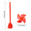 Durable ABS Resin Mixer Paddles - 4Pcs 5 Blades Multi-Function Use 10