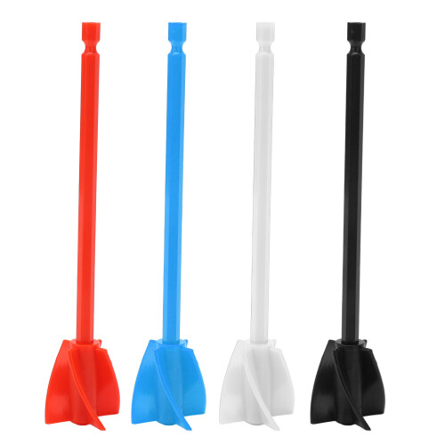 Durable ABS Resin Mixer Paddles - 4Pcs 5 Blades Multi-Function Use 1