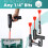 Durable ABS Resin Mixer Paddles - 4Pcs 5 Blades Multi-Function Use 6
