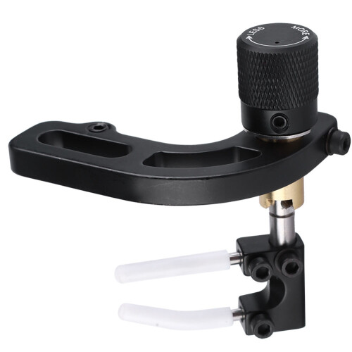 Right Hand Aluminum Arrow Rest for Compound Bow Hunting, Black