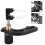 Right Hand Aluminum Arrow Rest for Compound Bow Hunting, Black 8