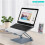 Aluminum Alloy Foldable Adjustable Laptop Stand Cooling Bracket 11