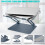 Aluminum Alloy Foldable Adjustable Laptop Stand Cooling Bracket 4