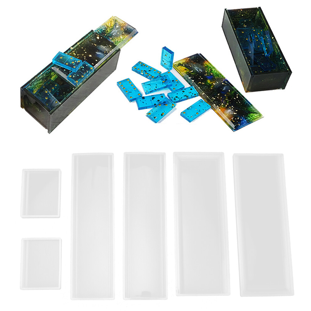 6PCS Silicone Domino Storage Box Mold for Jewelry, Brushes & Cosmetics-image-OPC-PJKMW6Z-NEW