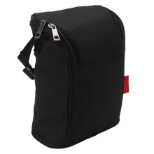 Babyflasche Thermotasche Flaschenaufbewahrungstasche Wasserdichtes Nylon Isolier-Tasche Tragetasche für draußen Schwarz