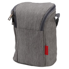 Babyflaschen-Thermotasche Flaschenaufbewahrungstasche Wasserdichtes Nylon-Isoliertasche Tragetasche für Outdoor Grau