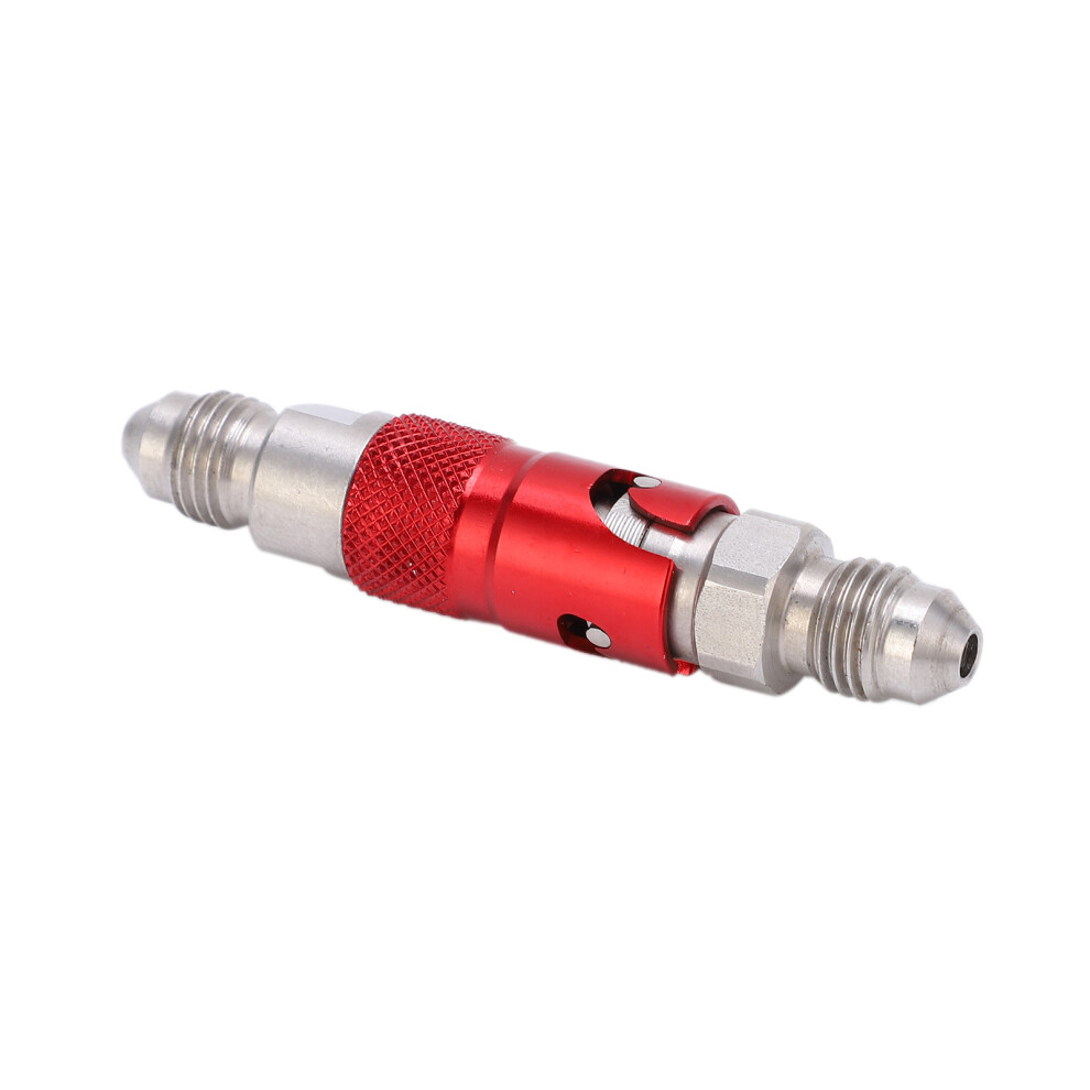 Stainless Steel Motorcycle Brake Line Quick Release Fitting Adapter Red 8711340532718